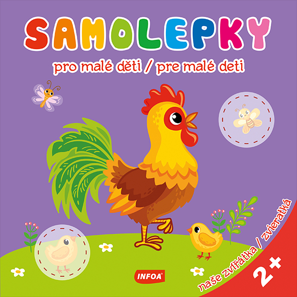 Samolepky pro malé děti Naše zvířátka Poškozený