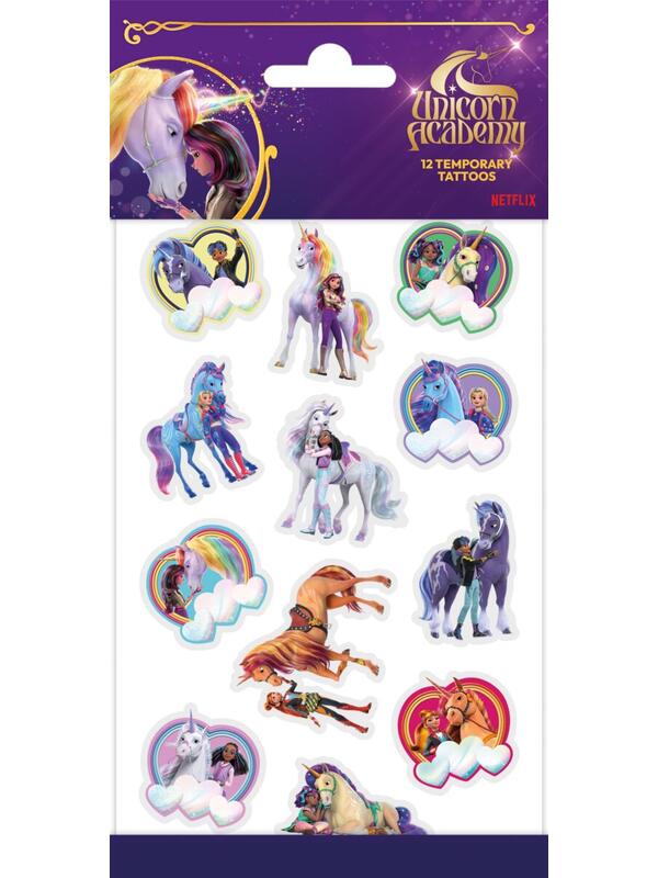 Dětské tetování Unicorn Academy
