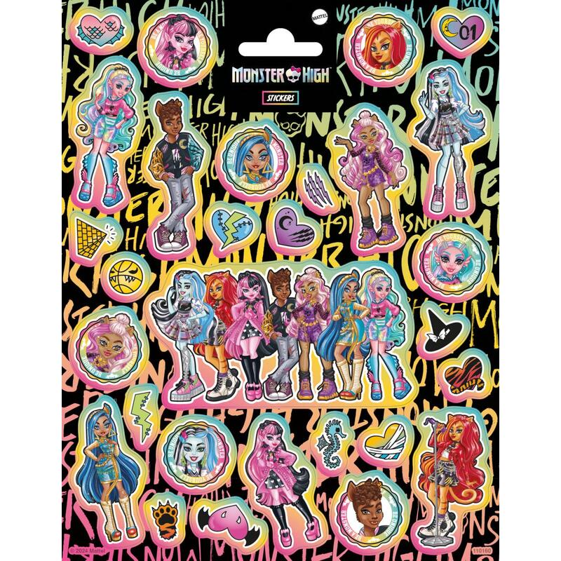 Samolepky Monster High - Typ L
