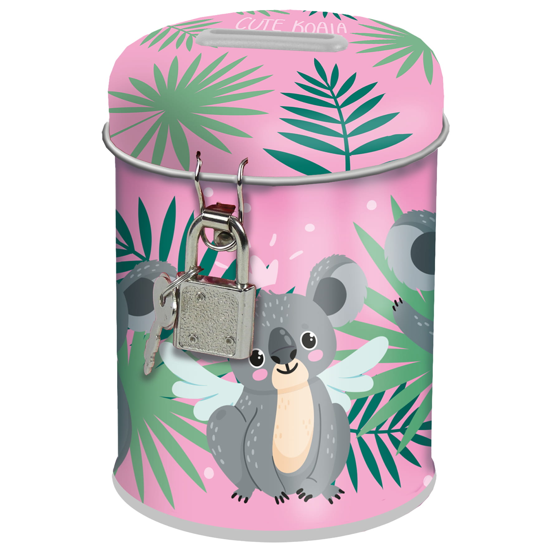 Pokladnička s visacím zámkem Koala
