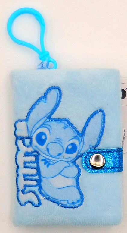 Zápisník mini plyšový přívěsek Lilo & Stitch