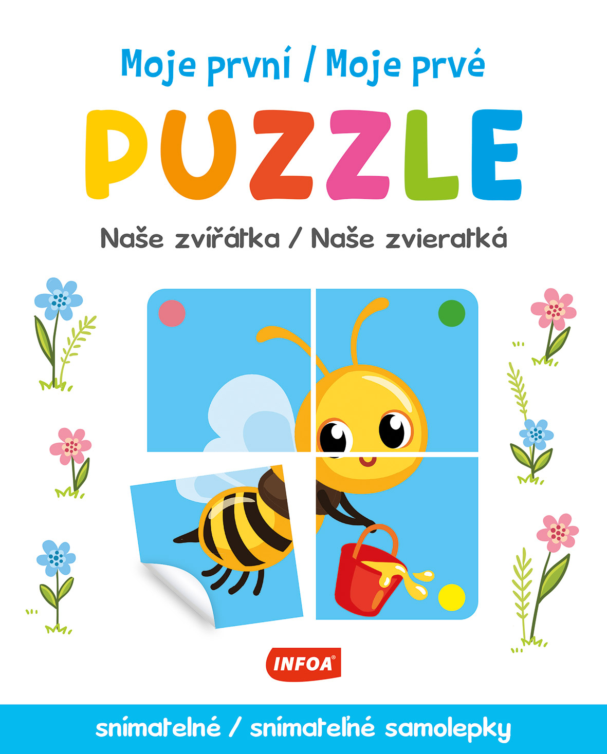 Moje první PUZZLE - Naše zvířátka Poškozený