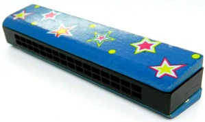 Harmonika dřevěná 13cm