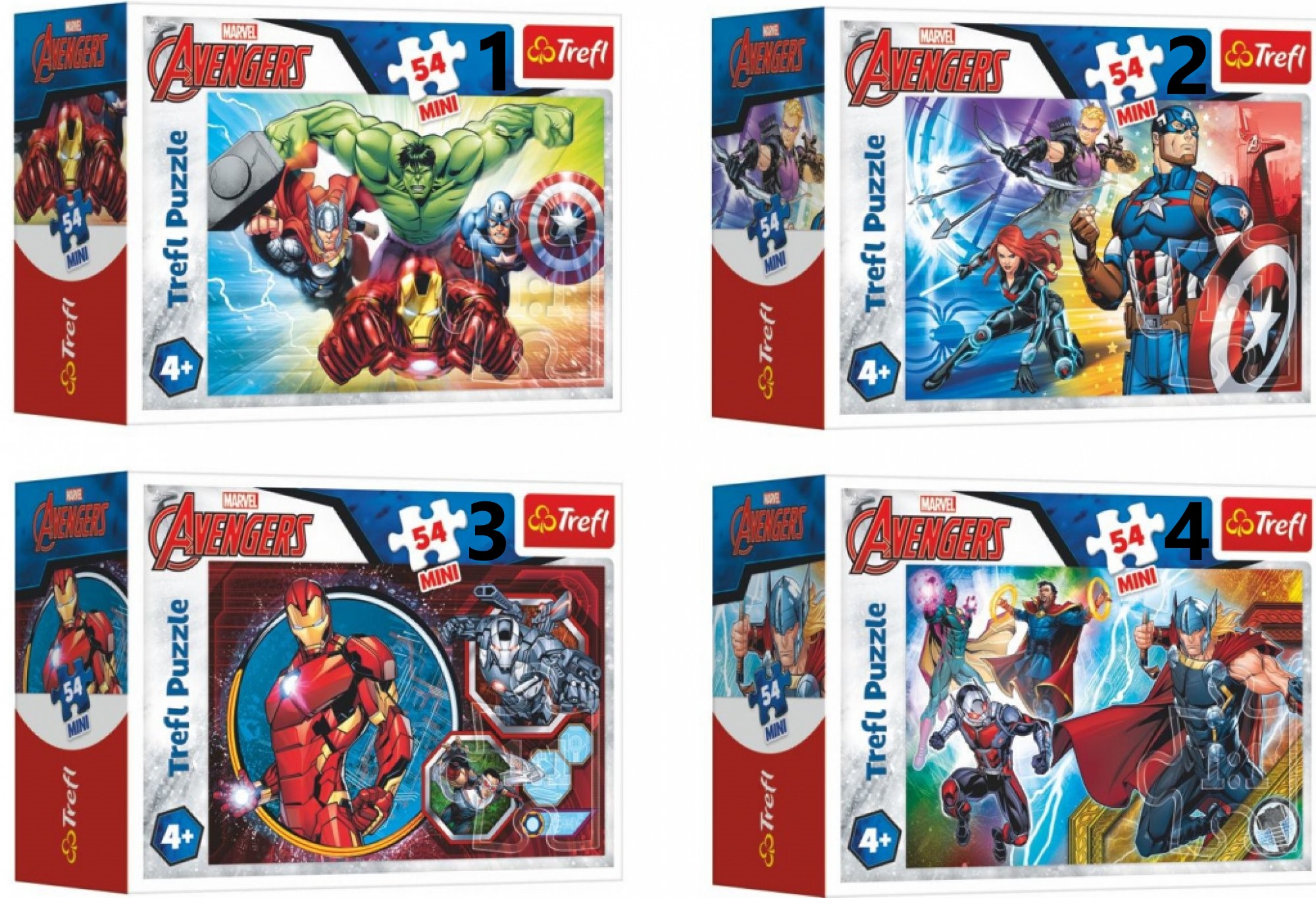 TREFL Puzzle Avengers 54 dílků