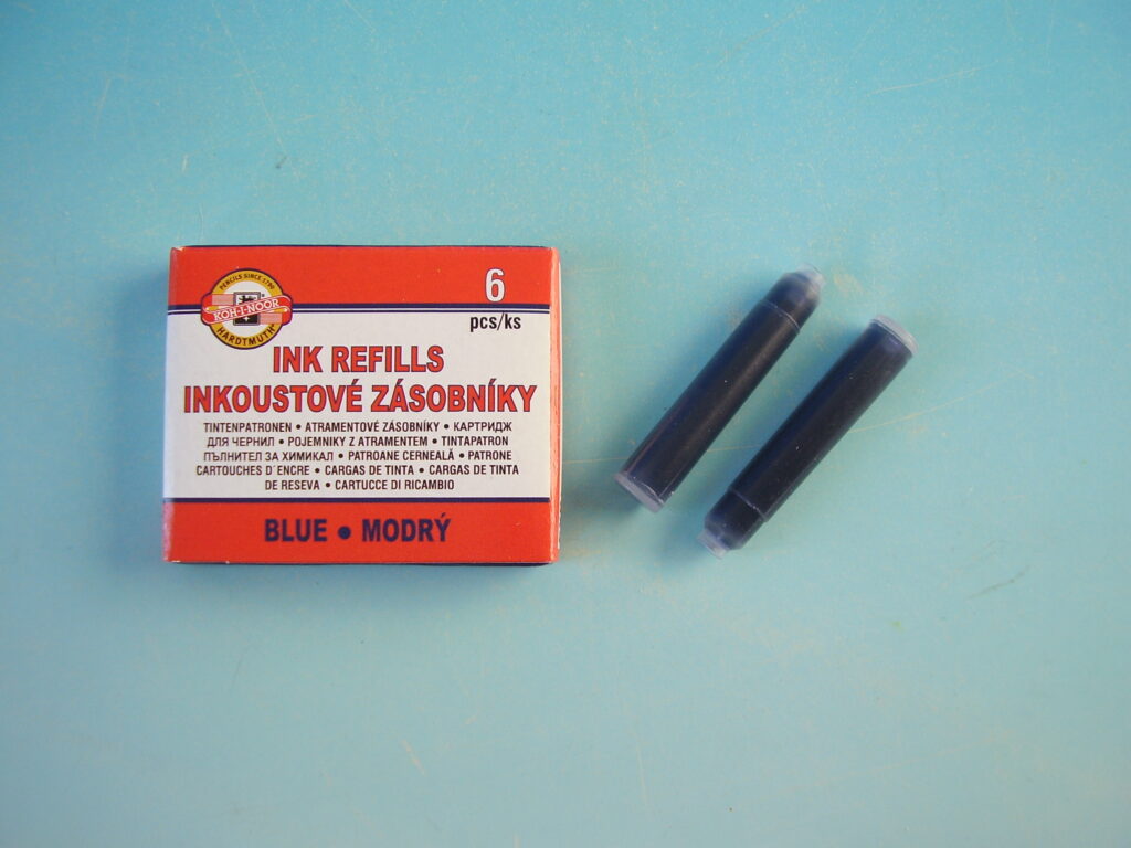 Bombičky 6ks - modrý inkoust  