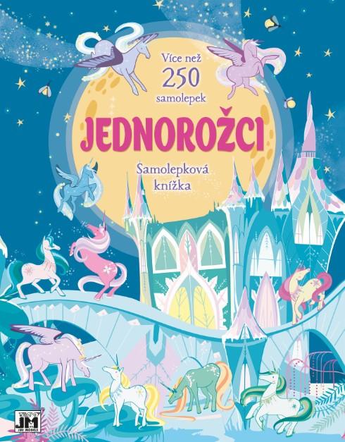 Jednorožci samolepková kniha Poškozená