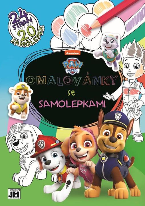 Omalovánky A4+ Tlapková patrola  POŠKOZENÁ