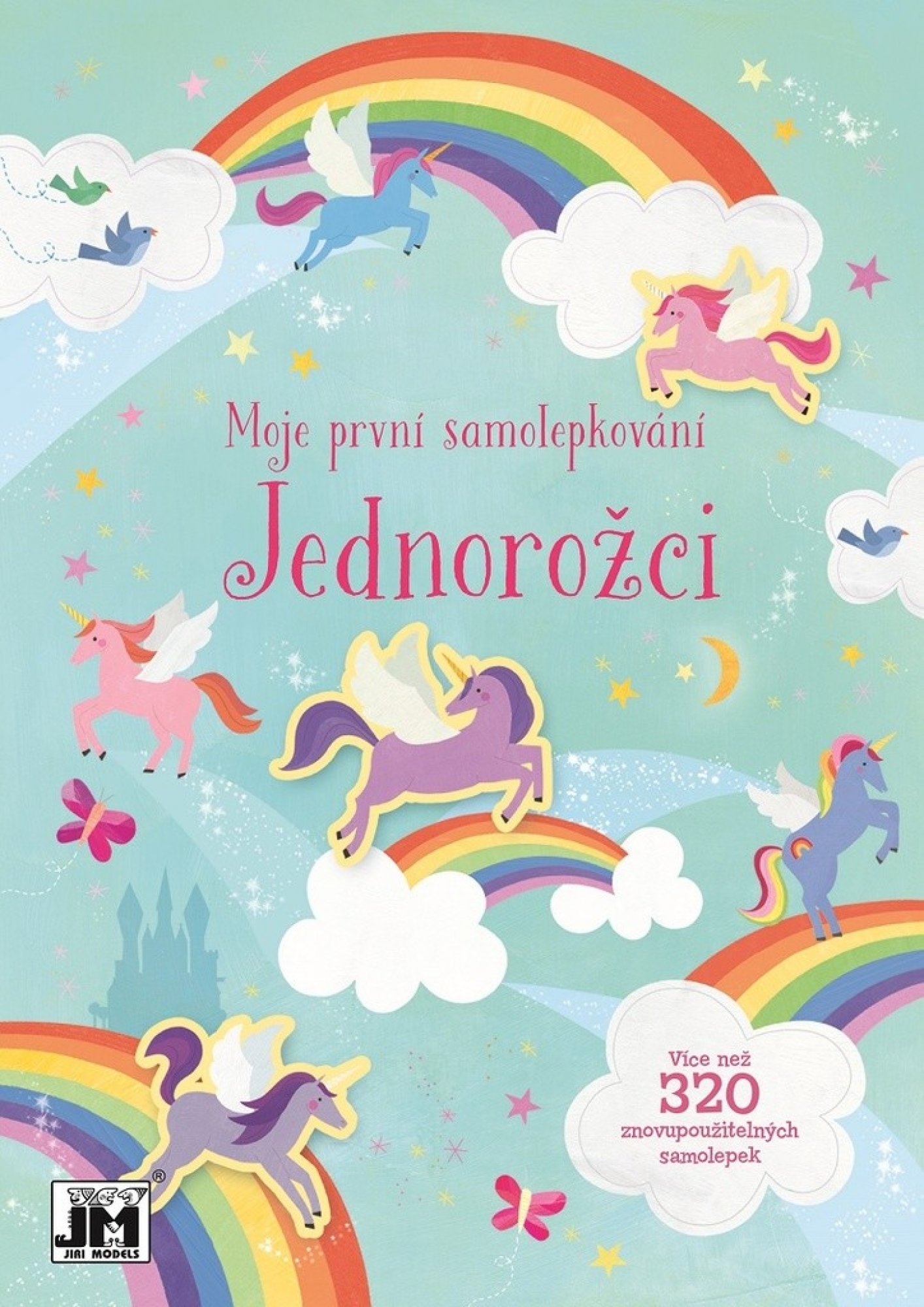 První samolepkování Jednorožci poškozená