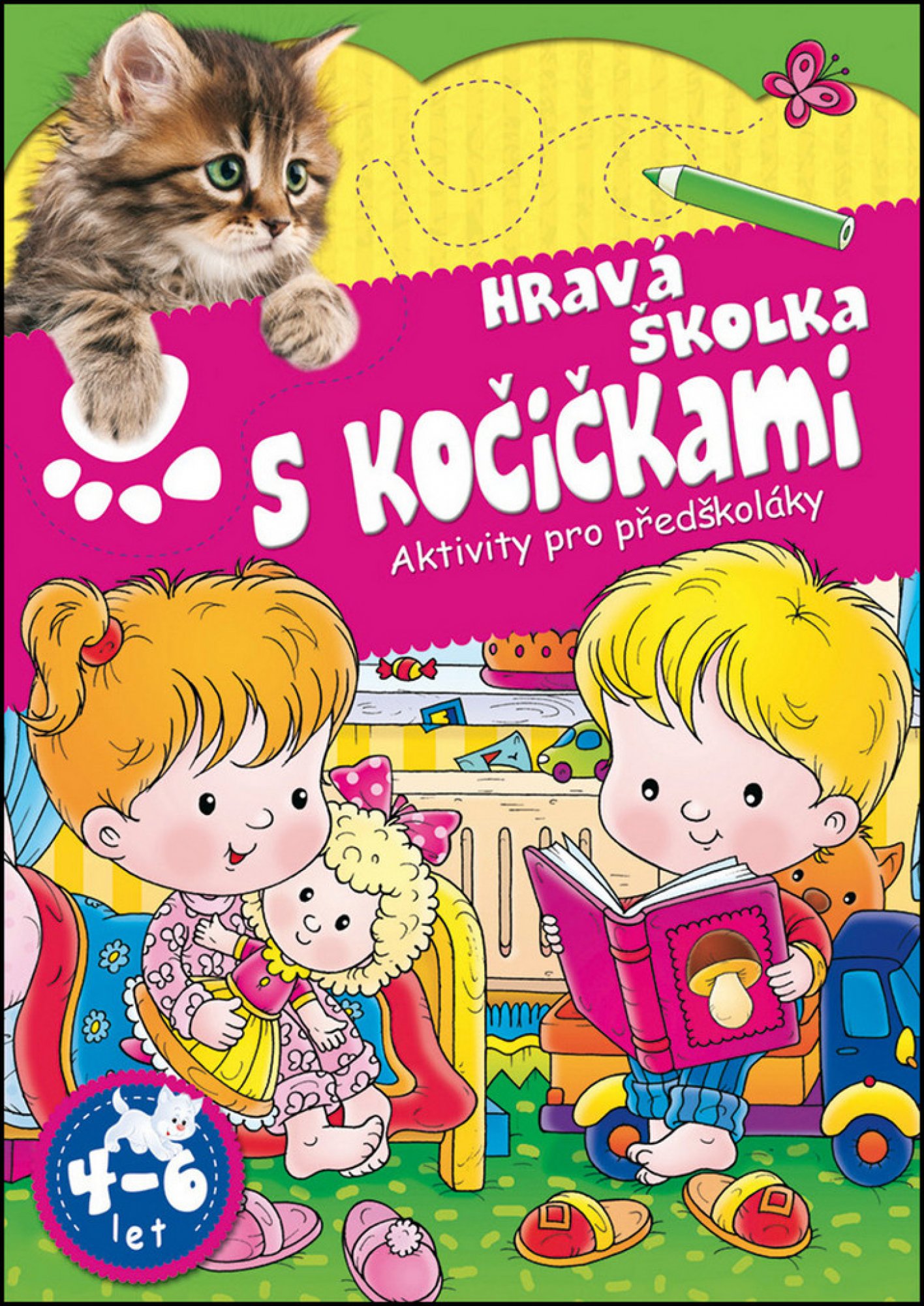 Pracovní sešit Hravá školka s kočičkami 