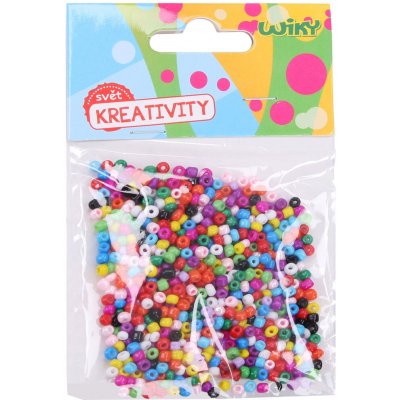 Korálky 20 g - Barevné