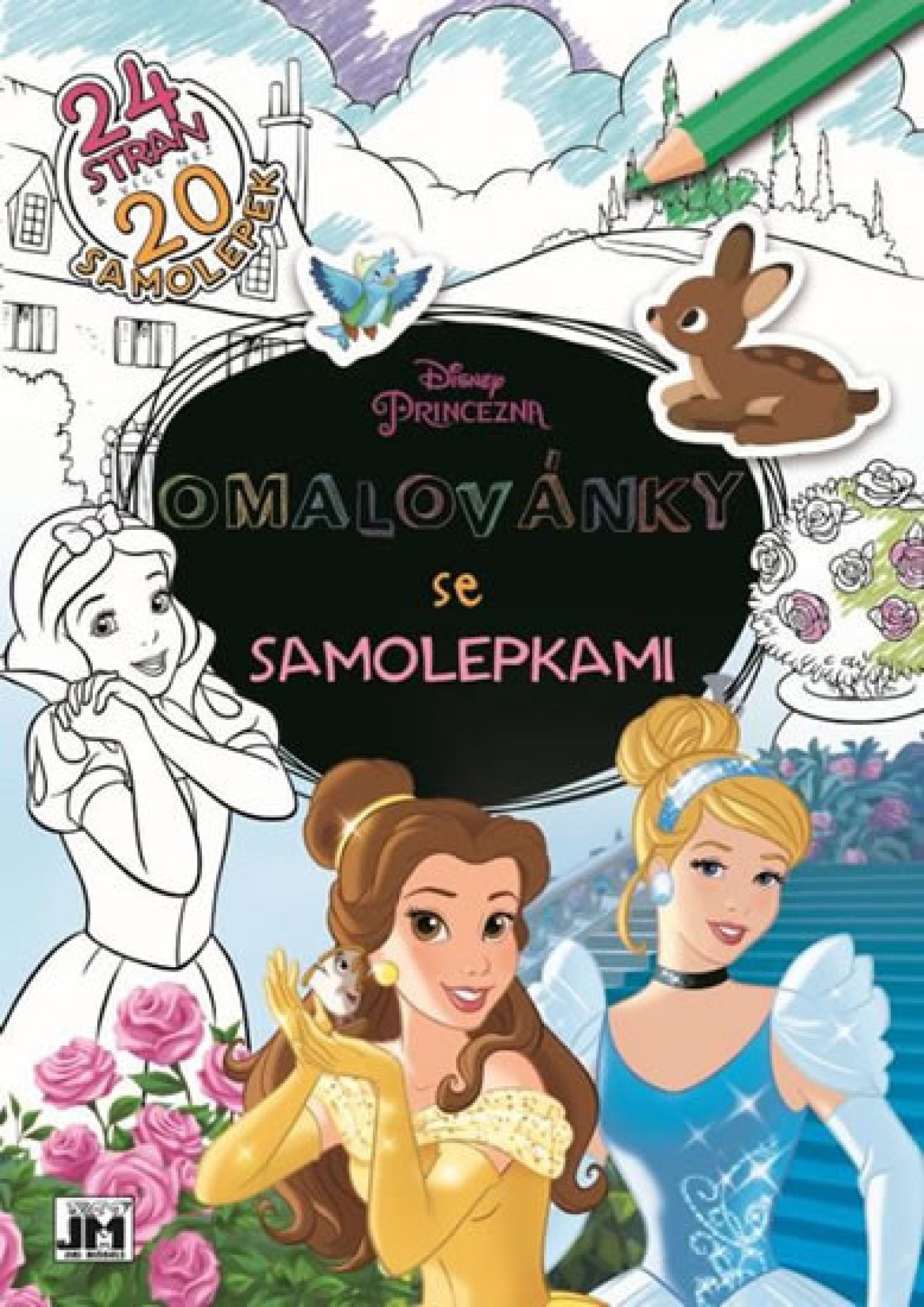Omalovánky A4+ Princezny