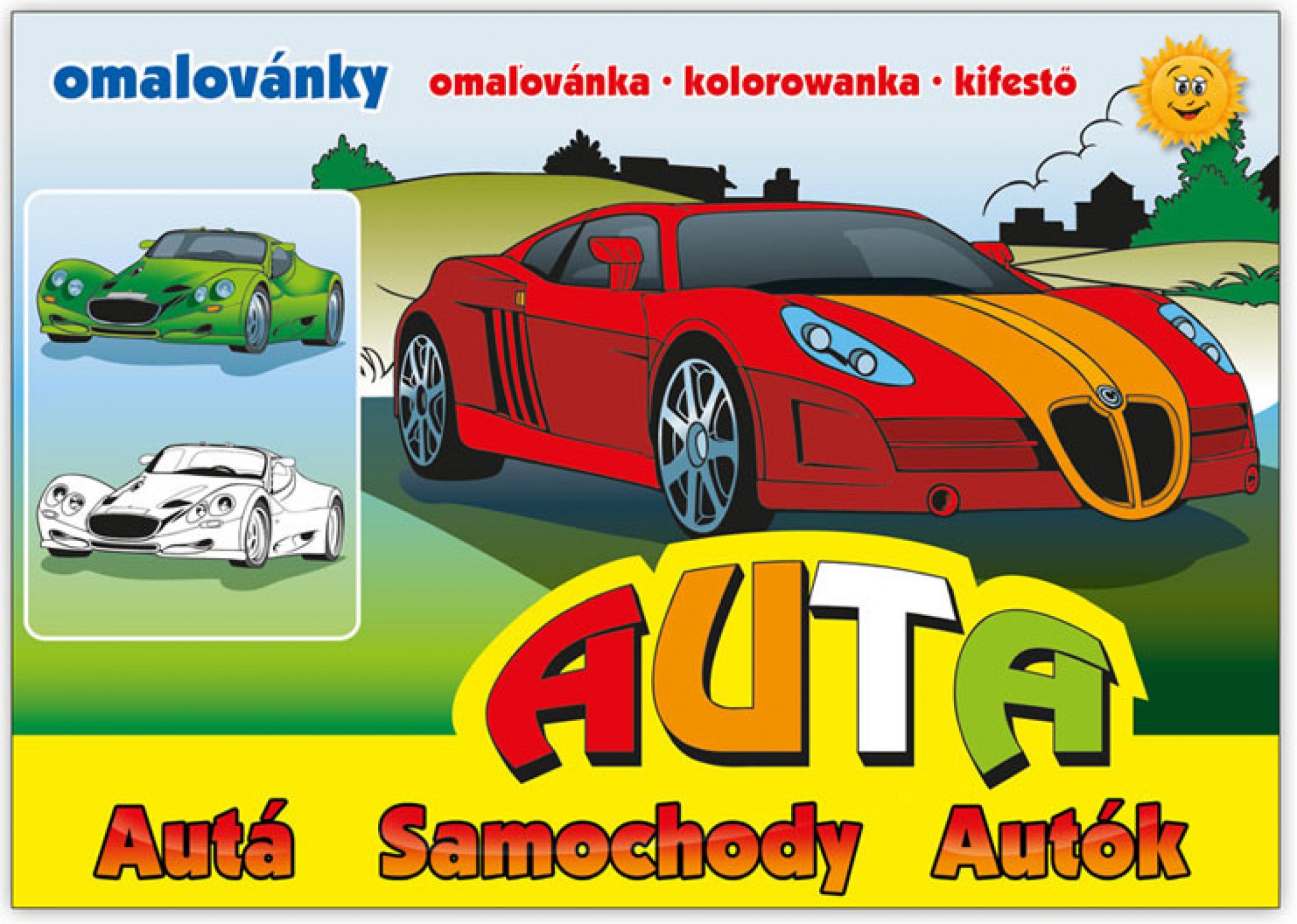 Omalovánky MFP Auta A5