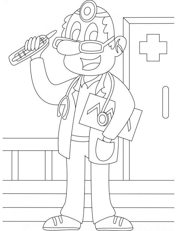 Šablona na pískování doktor A5