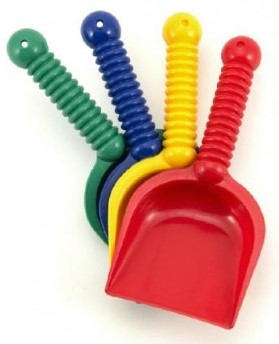 Lopatka plast 21cm 