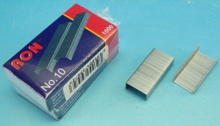 Sponky do sešívačky No.10  (1000 ks)