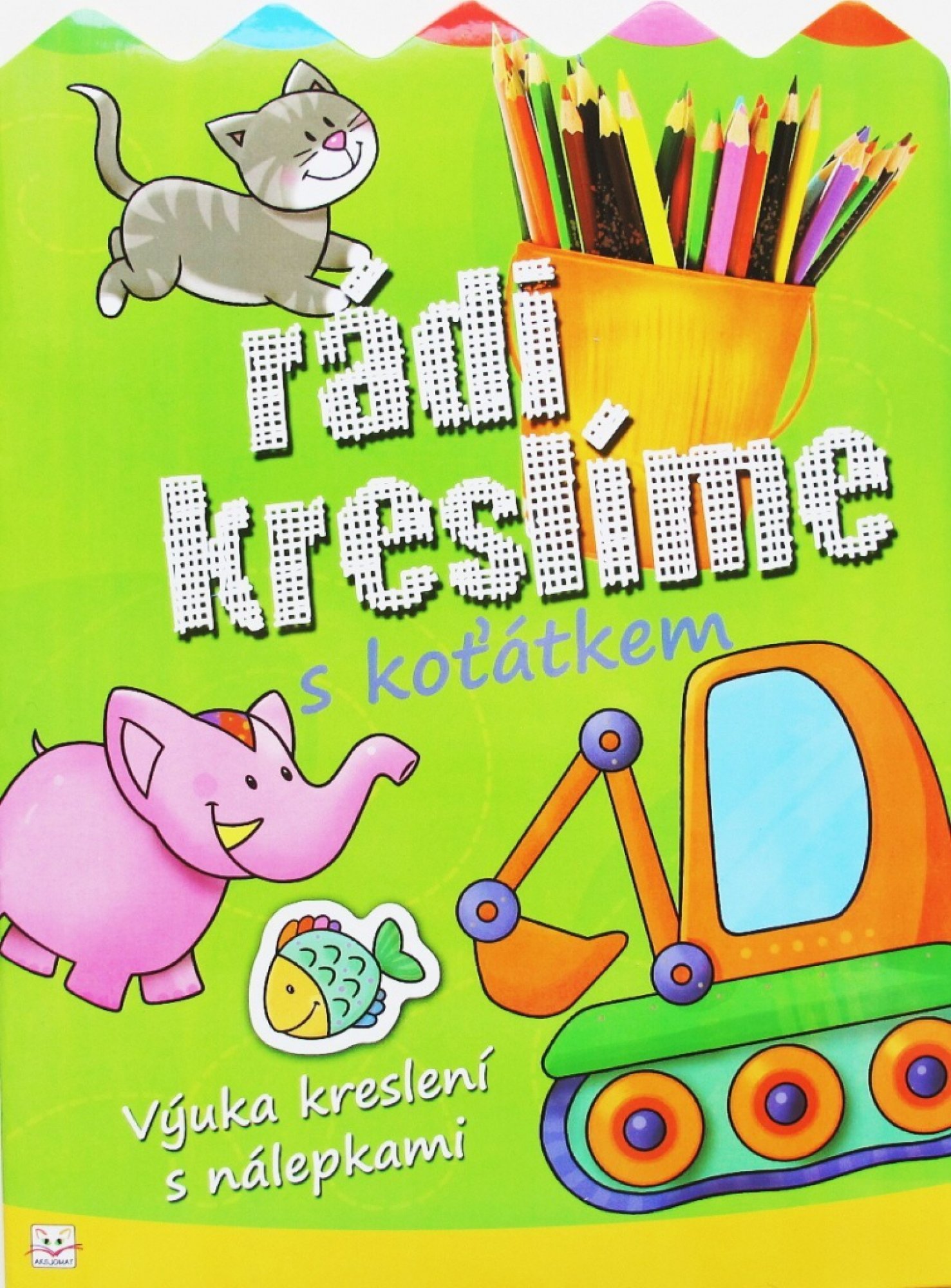 Rádi kreslíme s koťátkem Poškozené