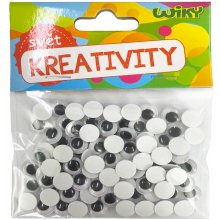 Oči pohyblivé 10mm - 100ks