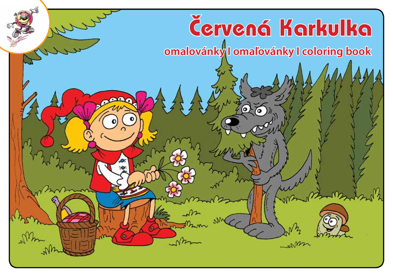 Omalovánky Červená Karkulka A5
