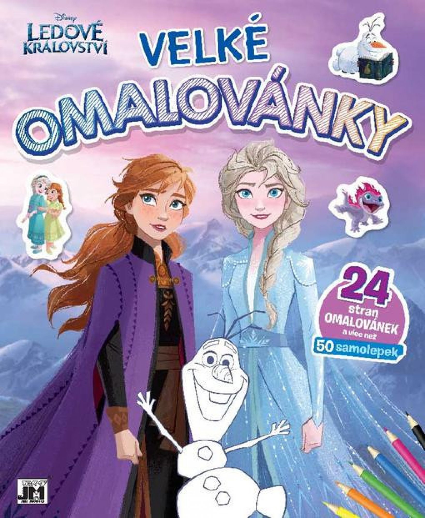 Ledové království Velké omalovánky  Poškozené