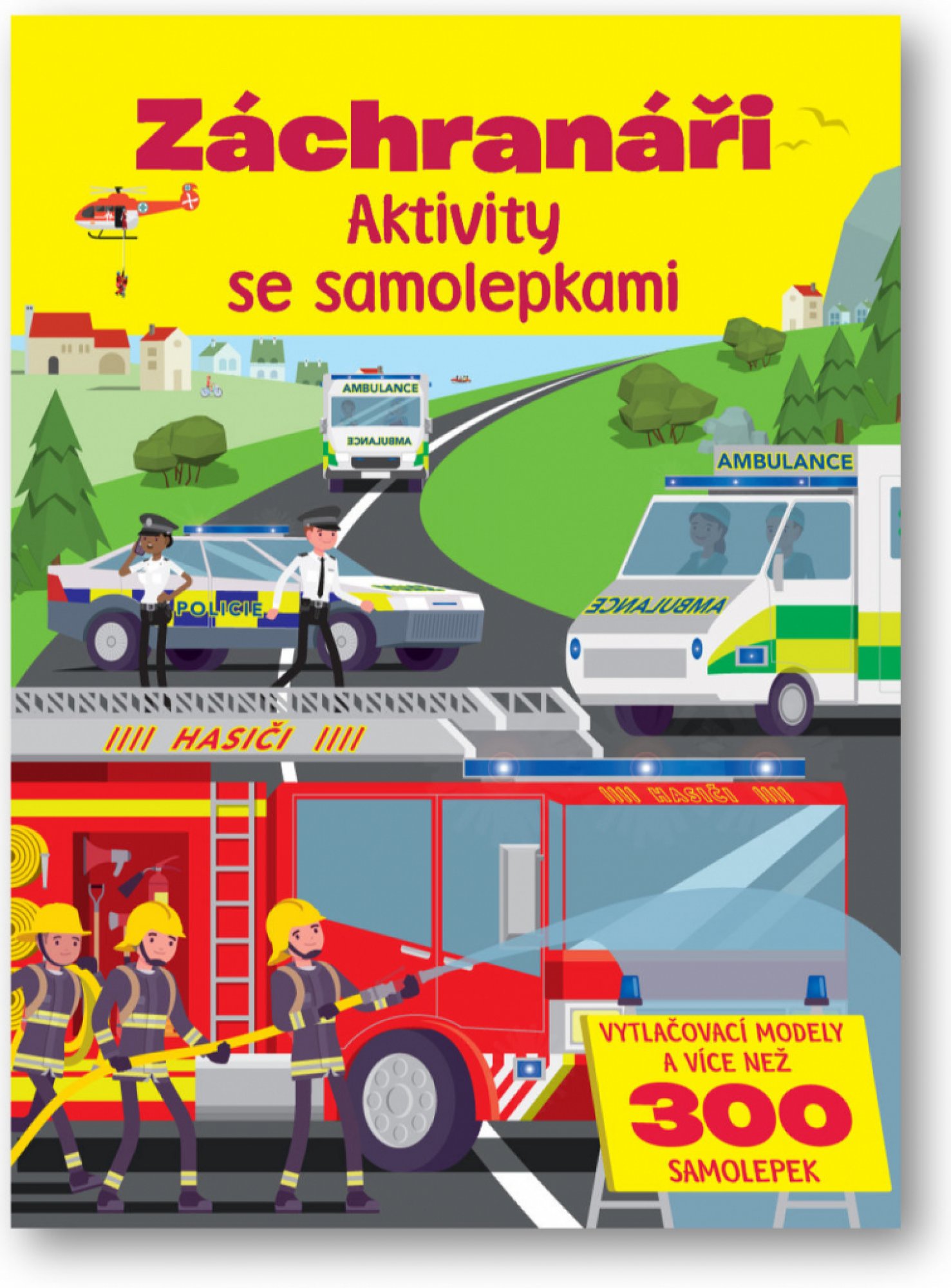 Záchranáři Aktivity se samolepkami