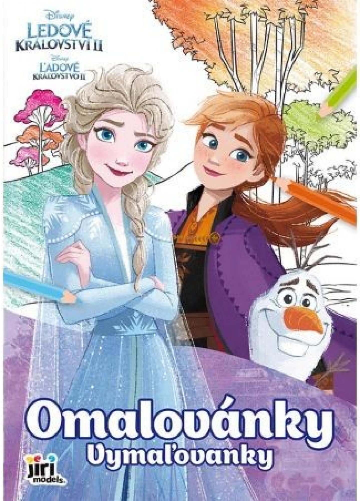 Omalovánky A4 Ledové království 2  poškozená