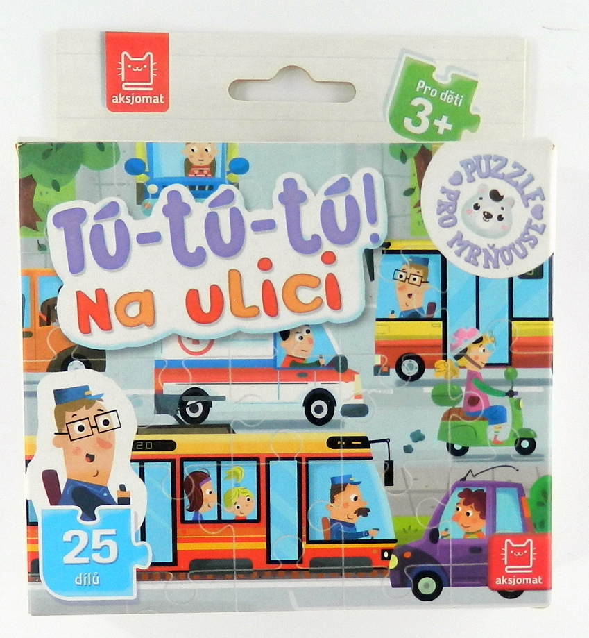 Puzzle Tú-tú-tú! Na ulici  Poškozené