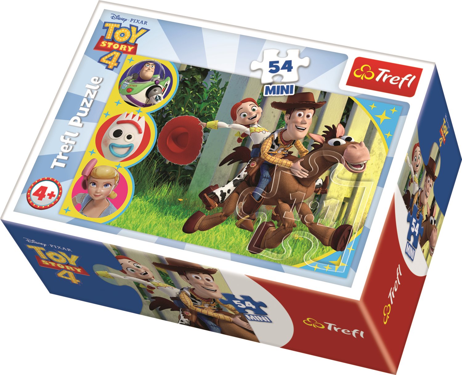 TREFL Puzzle Toy Story 4: Woodyho jízda 54 dílků