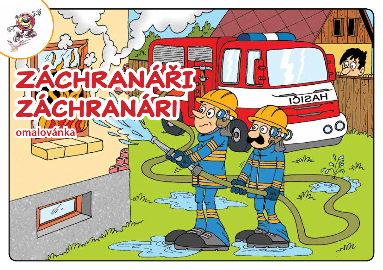 Omalovánky A5 Záchranáři