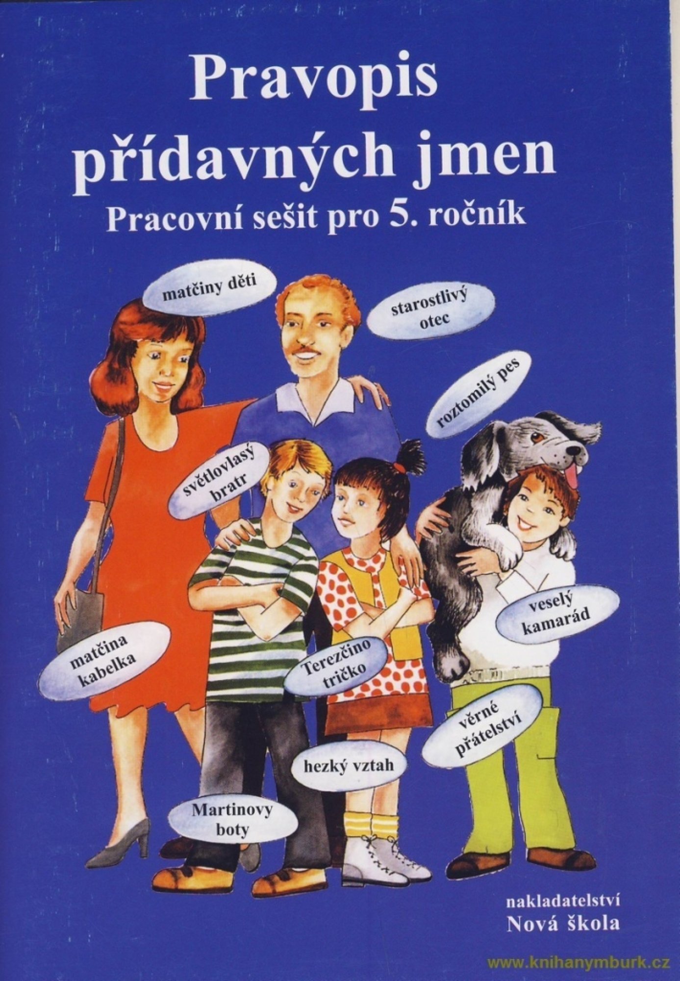 Pravopis přídavných jmen - pracovní sešit pro 5.ročník