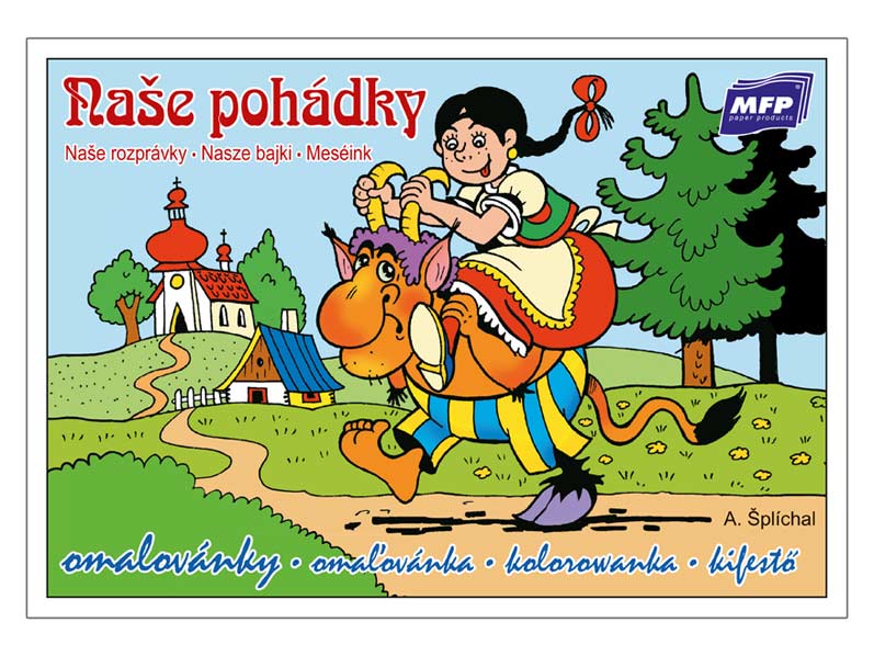 Omalovánky MFP Naše pohádky