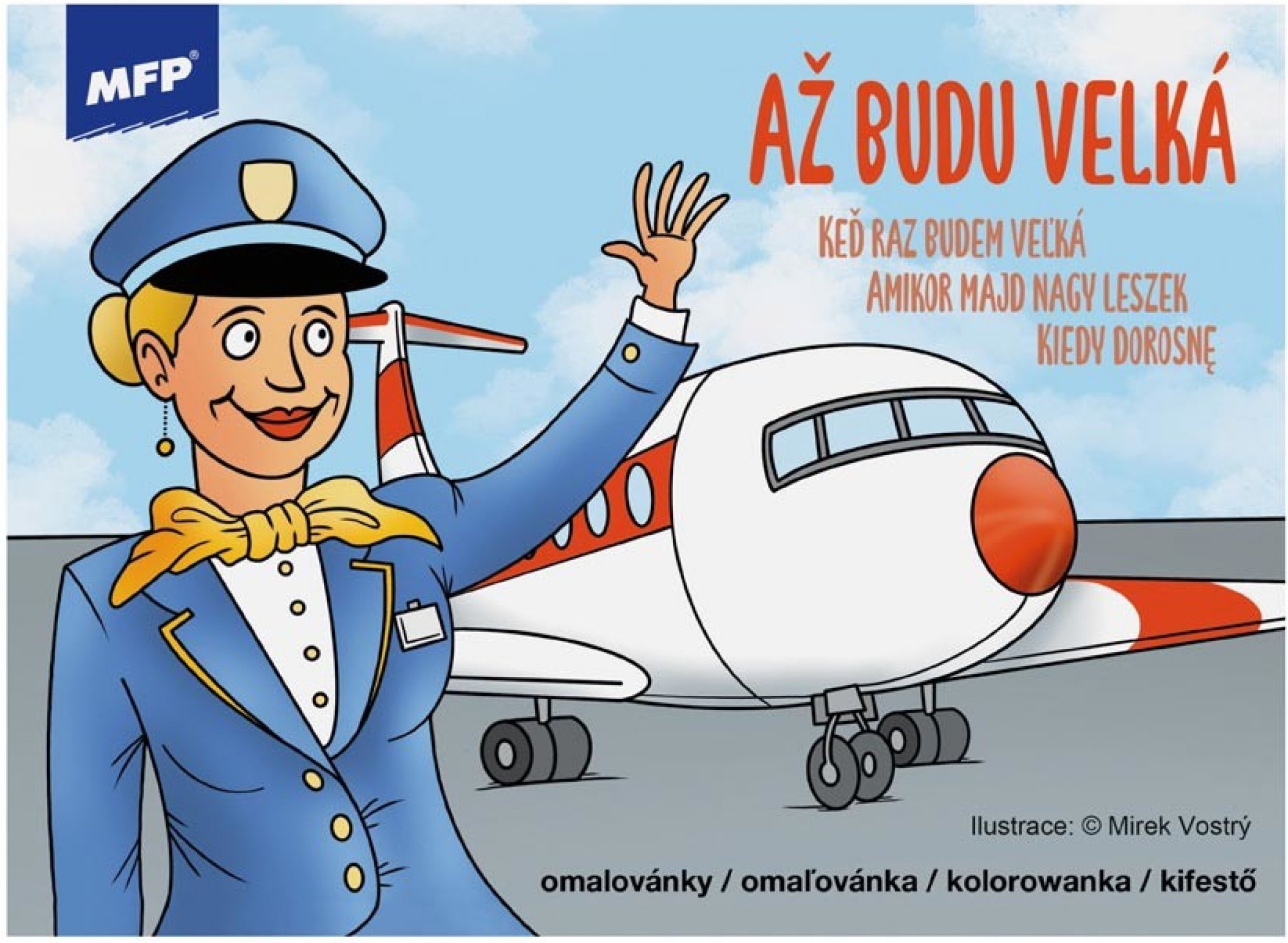 Omalovánky Až budu velká A5