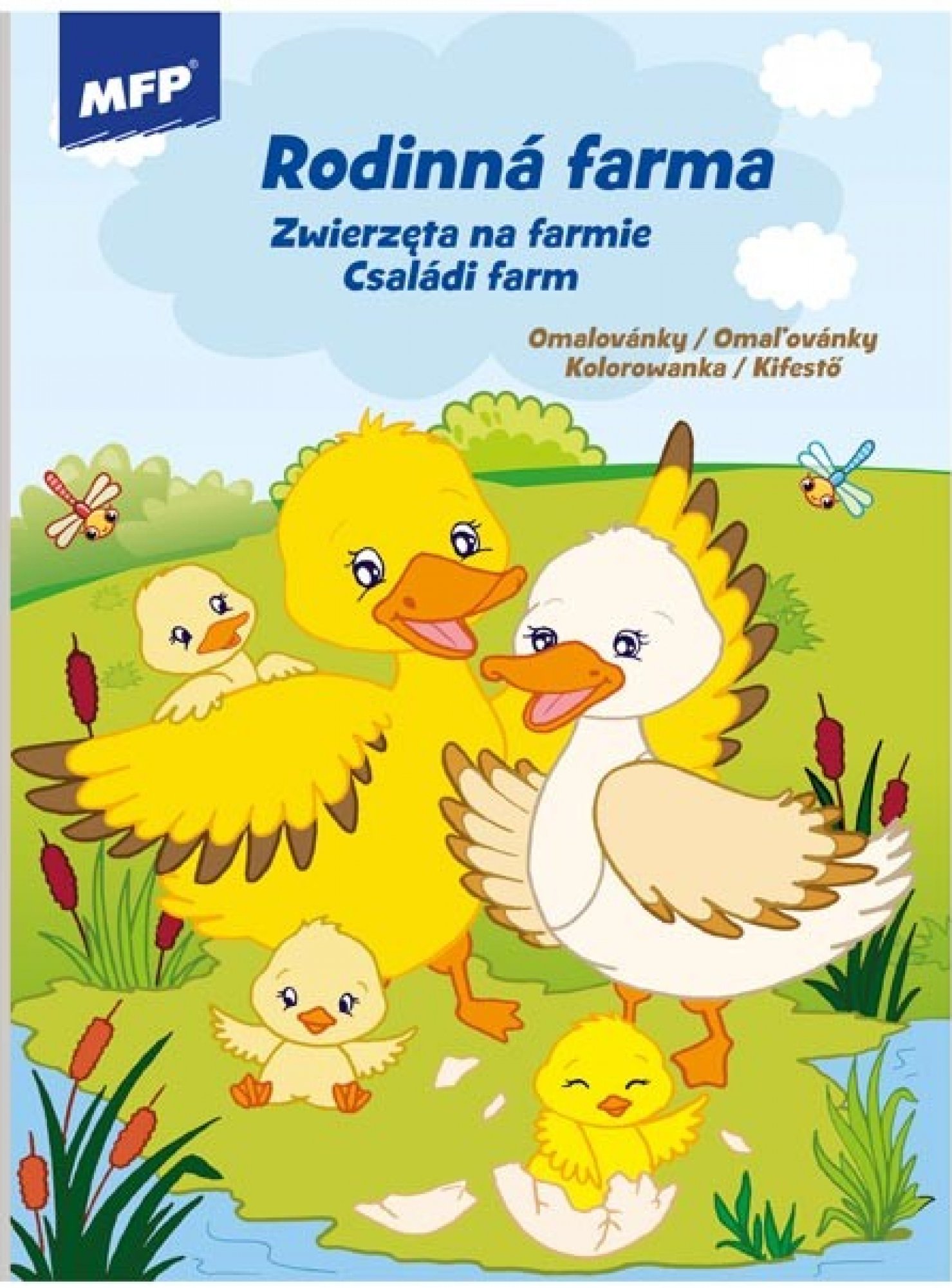 Omalovánky A4 Rodinná farma