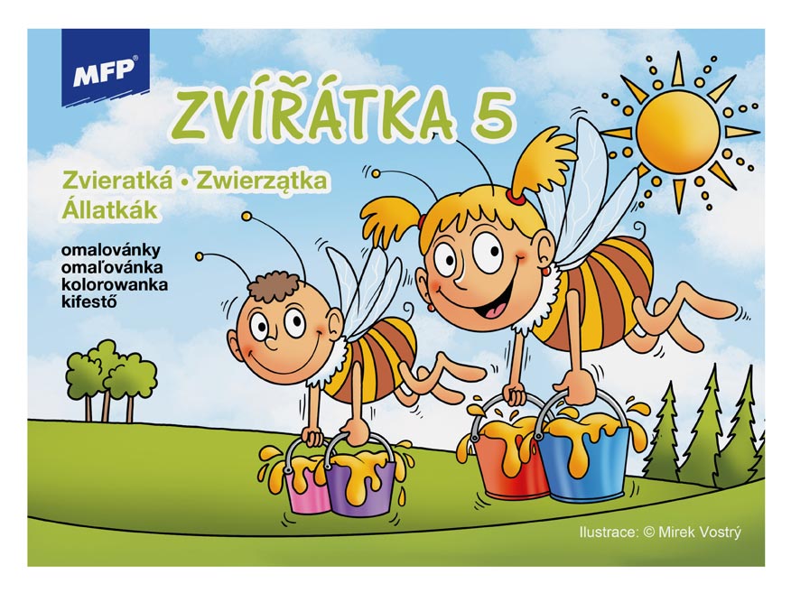 Omalovánky MFP Zvířátka 5 A5