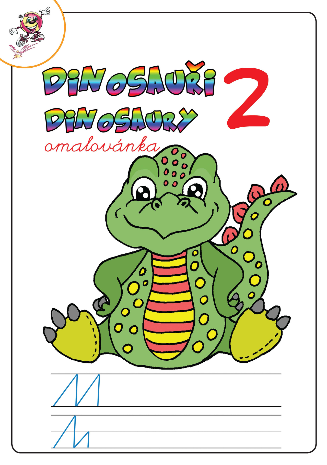 Omalovánky A5 Dinosauři 2