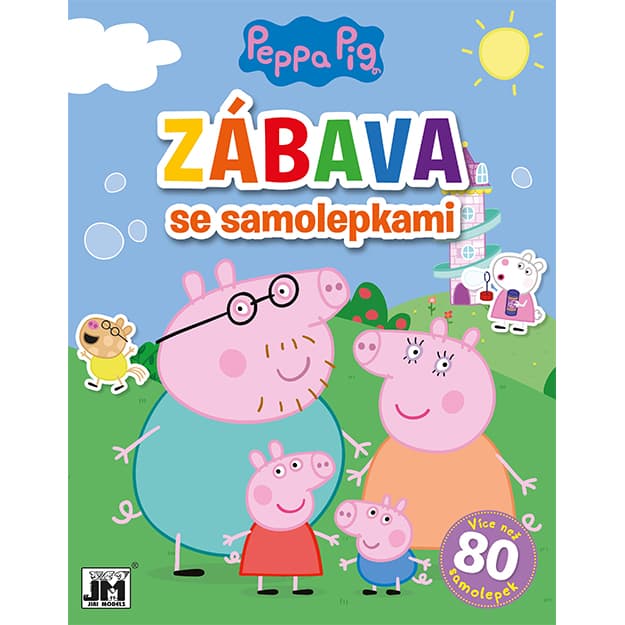 Zábava se samolepkami Prasátko Peppa poškozené