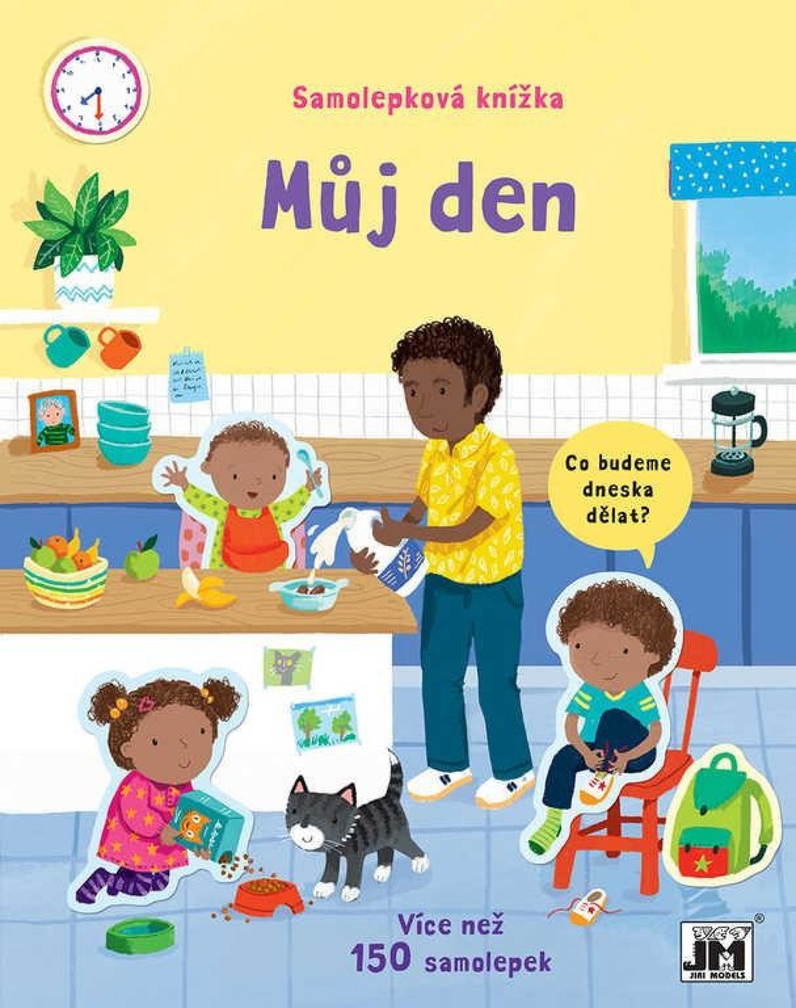 Můj den - Samolepková knížka poškozené