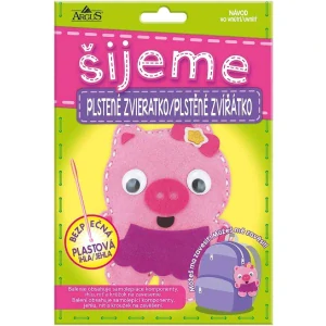 Šijeme plstěné zvířátko Prasátko