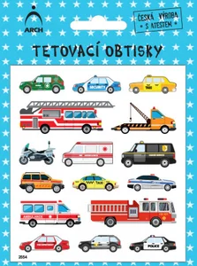Tetovací obtisky Dopravní prostředky 1