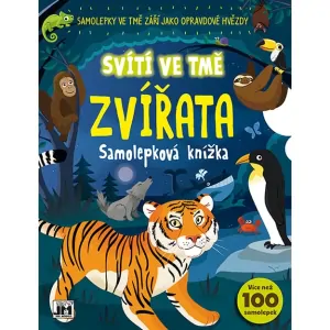 Samolepky svítící ve tmě Zvířata Poškozené