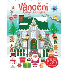 Vánoční knížka se samolepkami