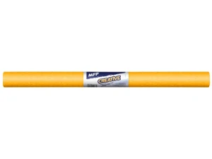 Krepový papír role 50x200cm světle oranžová