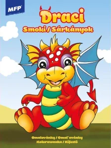 Omalovánky MFP A4 Draci 