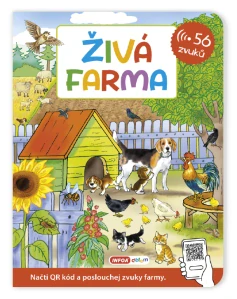 Živá farma - 56 zvuků s QR kódy Poškozený