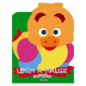 Kachnička - lepím a maluji zvířátka