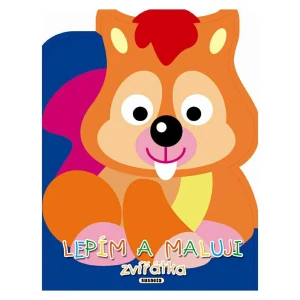 Veverka - lepím a maluji zvířátka