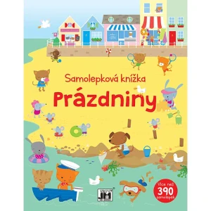 Prázdniny samolepková kniha Poškozené