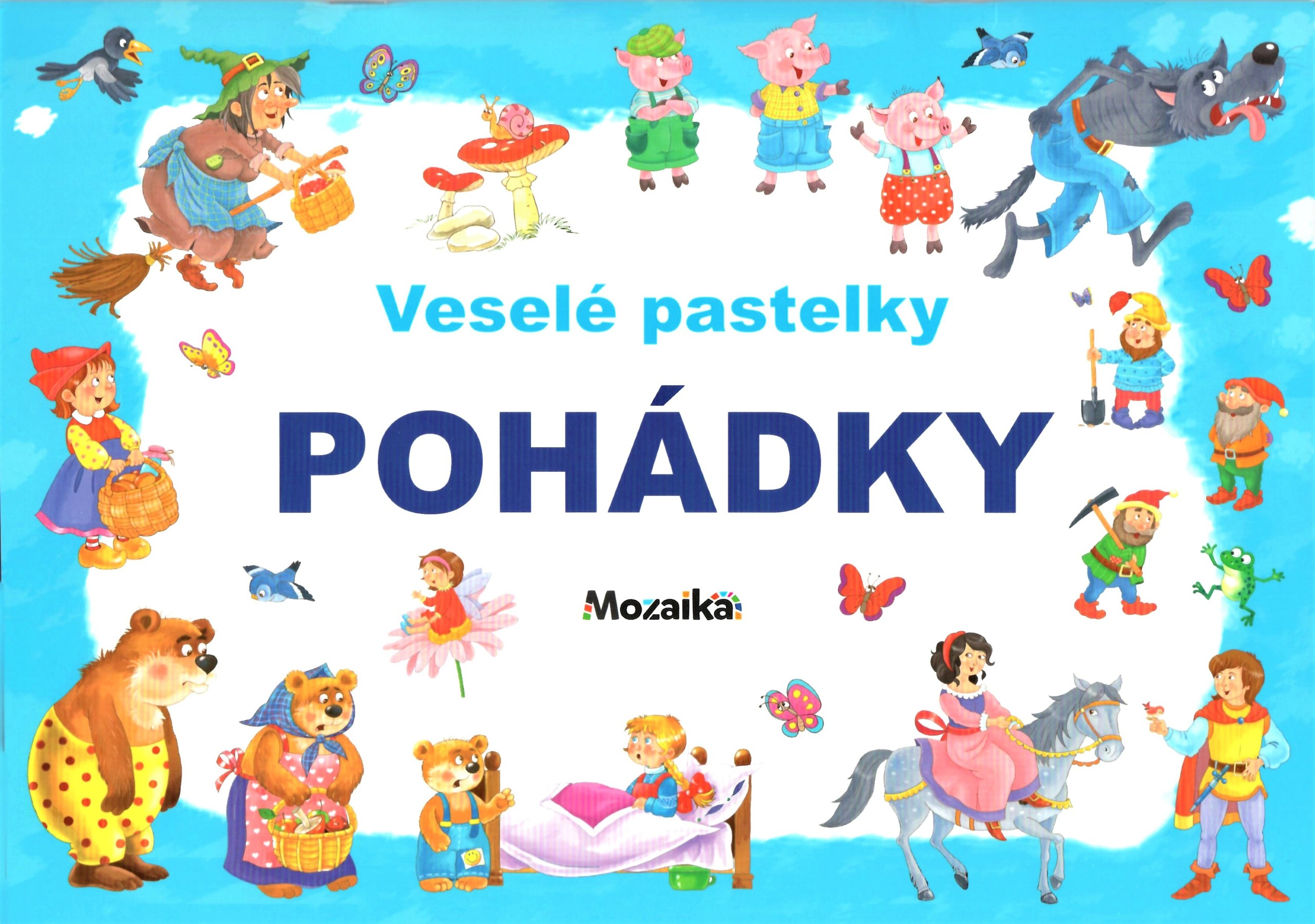 Veselé pastelky Pohádky Poškozený