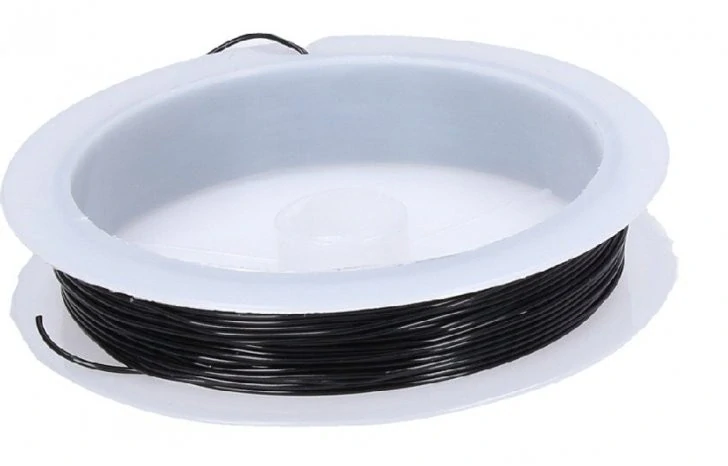 Lanko na korálky elastické barevné 0,6 mm, 7m
