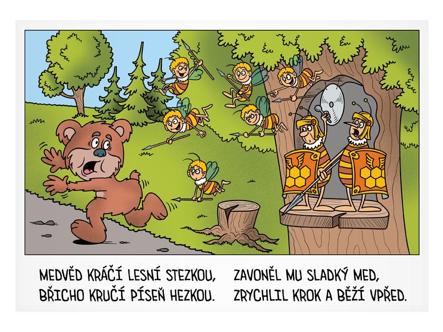 Omalovánky MFP S říkadly