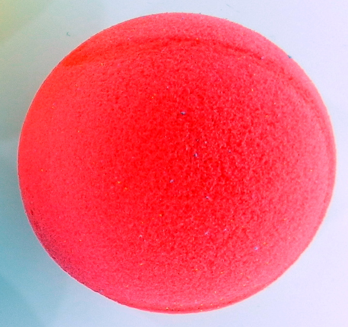 Soft míč na soft tenis pěnový průměr 7cm